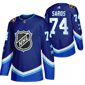 Camisola Nashville Predators Juuse Saros 74 2022 NHL All-Star Azul Authentic - Homem